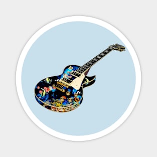 Aquarium guitar Magnet